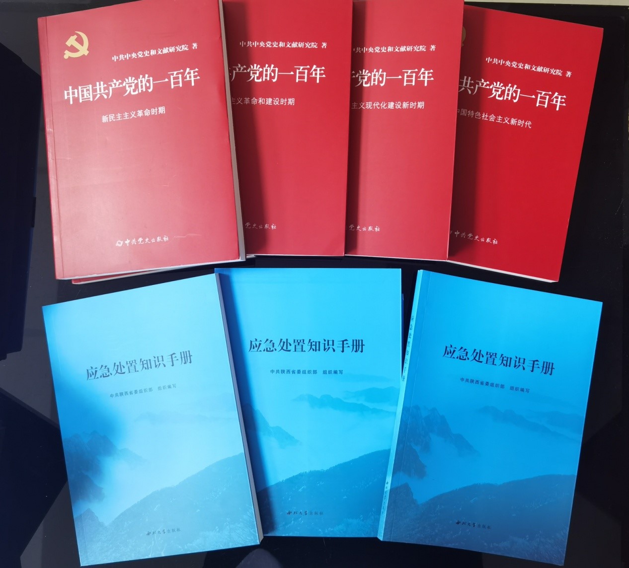 人民大廈黨委為班子成員及各黨支部配發學習書籍